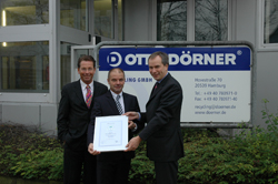 Dr. Tilmann Quensell (v.li.), Holger Mainka und Jörg Lacher
