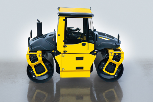 Die neue schemelgelenkte 7t-Tandemwalze Bomag BW 154 AP erhältlich mit Asphalt Manager