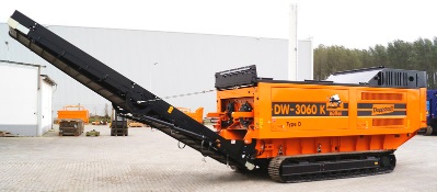 Der mobile Vorzerkleinerer DW 3060 Type D von Doppstadt soll mit schadstoffarmer Technik und verbesserter Arbeitssicherheit punkten.