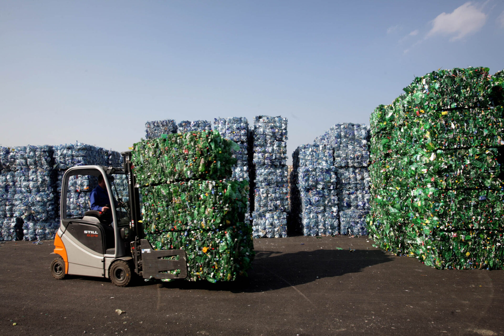 PET-Recycling PET-Ballen