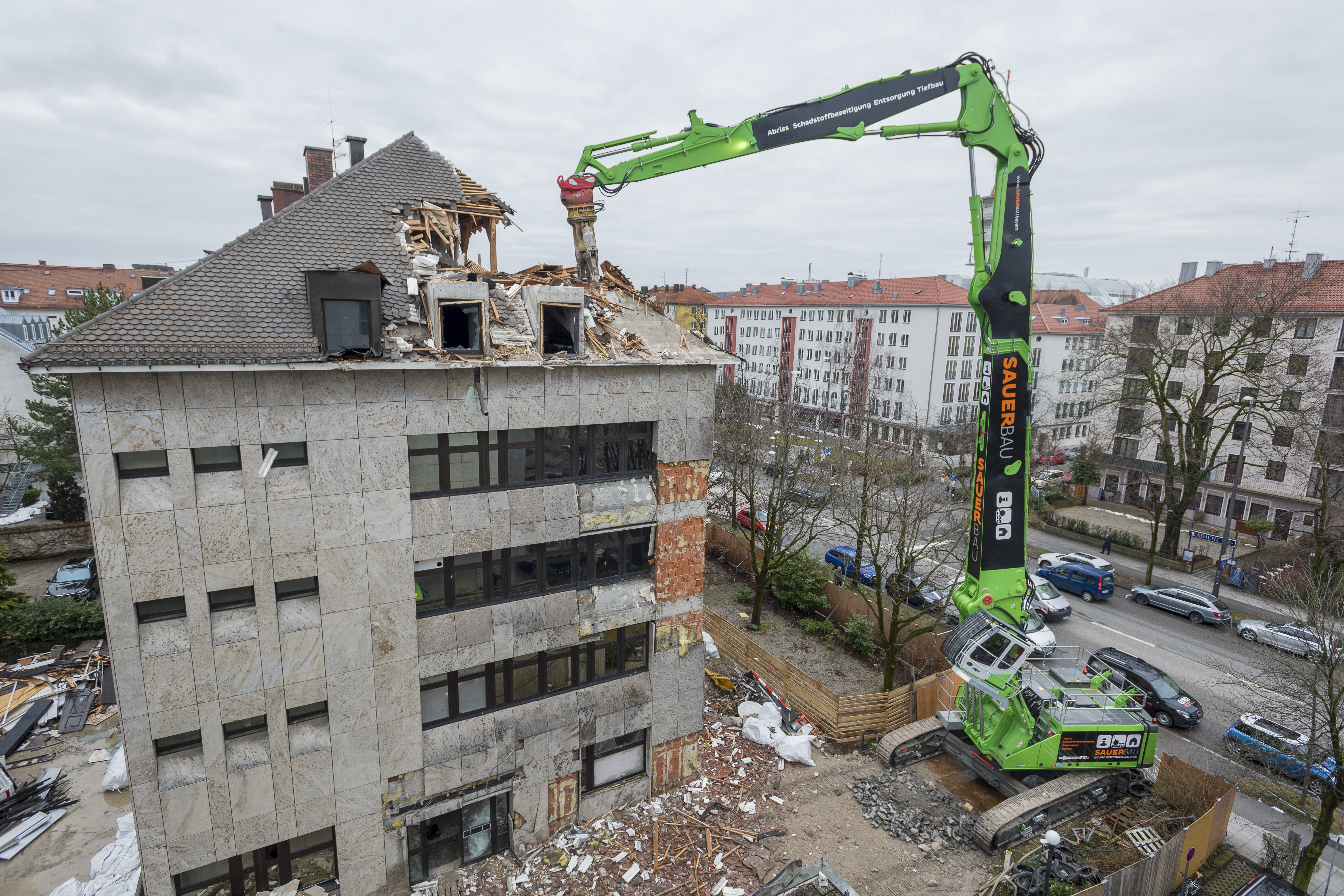 Sennebogen 201801_870_R_HDD_Abbruch_Deutschland-Muenchen_SauerBau_Auswahl__16_