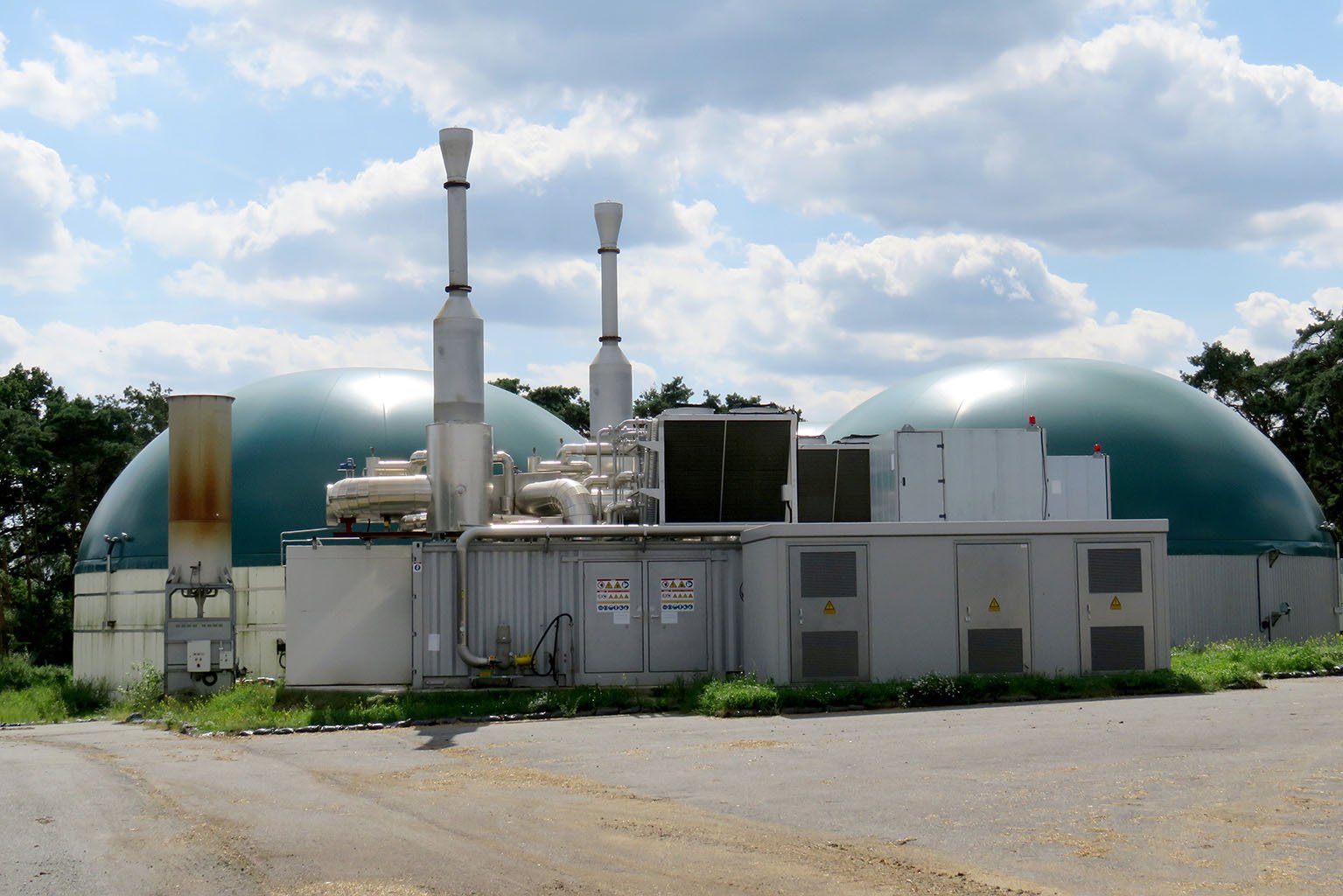 Zum 1. August 2018 hat die Nordmethan GmbH als Teil der Weltec-Biopower-Unternehmensgruppe eine Biogasanlage im niedersächsischen Südergellersen, Landkreis Lüneburg, aus der Insolvenz übernommen. Foto: Dennis Thomas