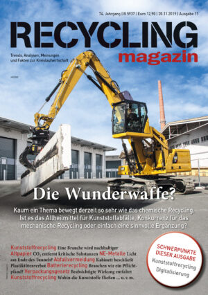 RECYCLIONG magazin 11/2019 Cover