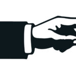 Wegweisende Hand
