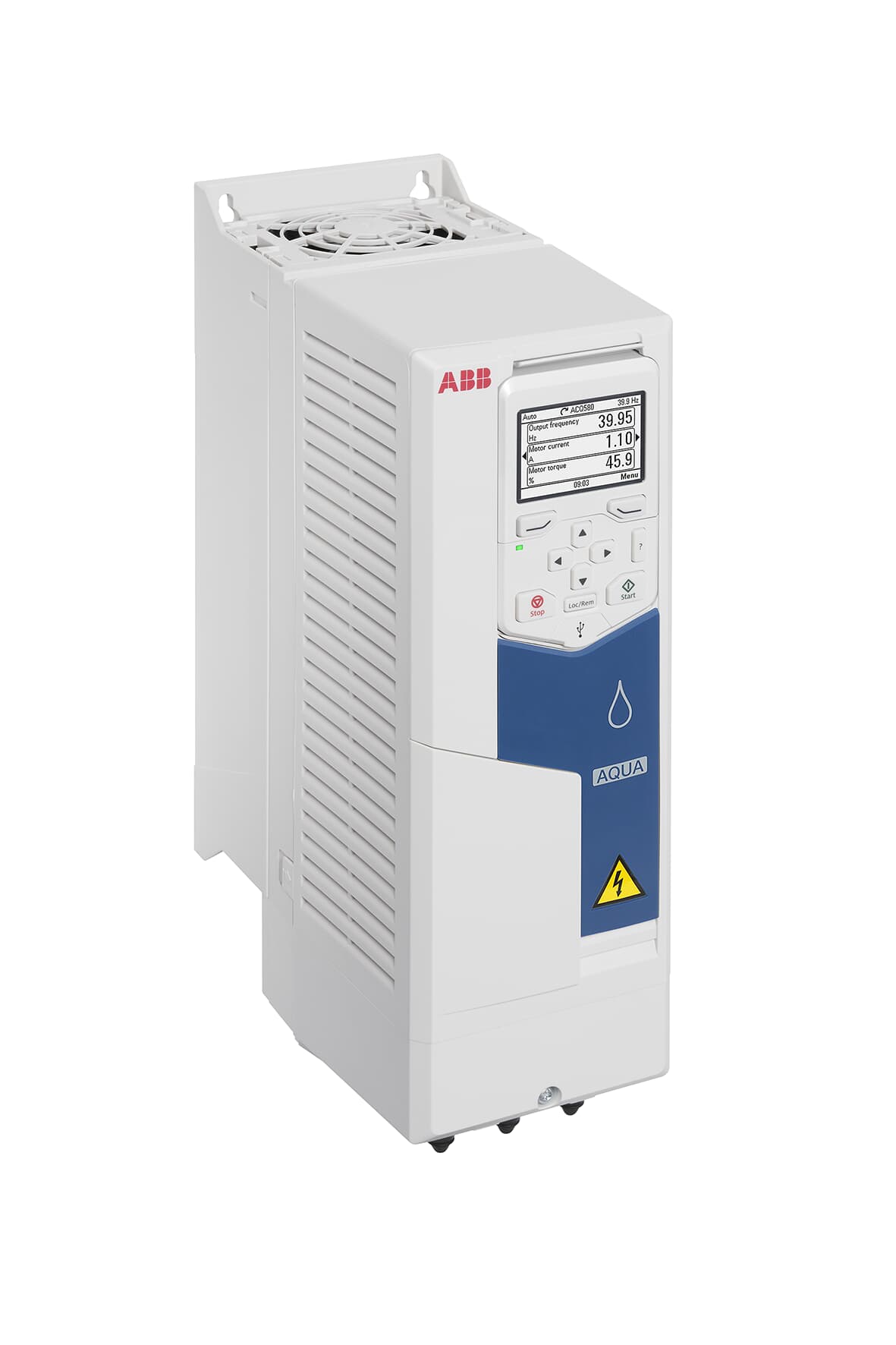 IFAT: Der ACQ580 ist ein Frequenzumrichter speziell für die Wasserbranche Bild: ABB