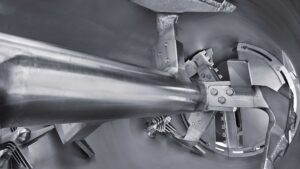 Bei der Behandlung von Klärschlamm erzielen kontinuierliche Pflugschar-Mischer ideale Ergebnisse. Bild: Lödige