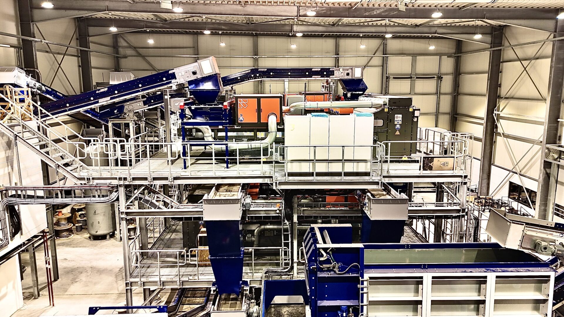 Source One Plastics Sortier- und Recyclinganlage für Kunststoffabfälle in Eicklingen