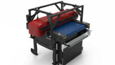 Dreistufiger Metallabscheider für Kunststoffrecycling