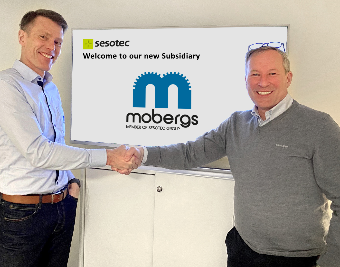 Mobergs Produktkontroll wird „Member of Sesotec Group“