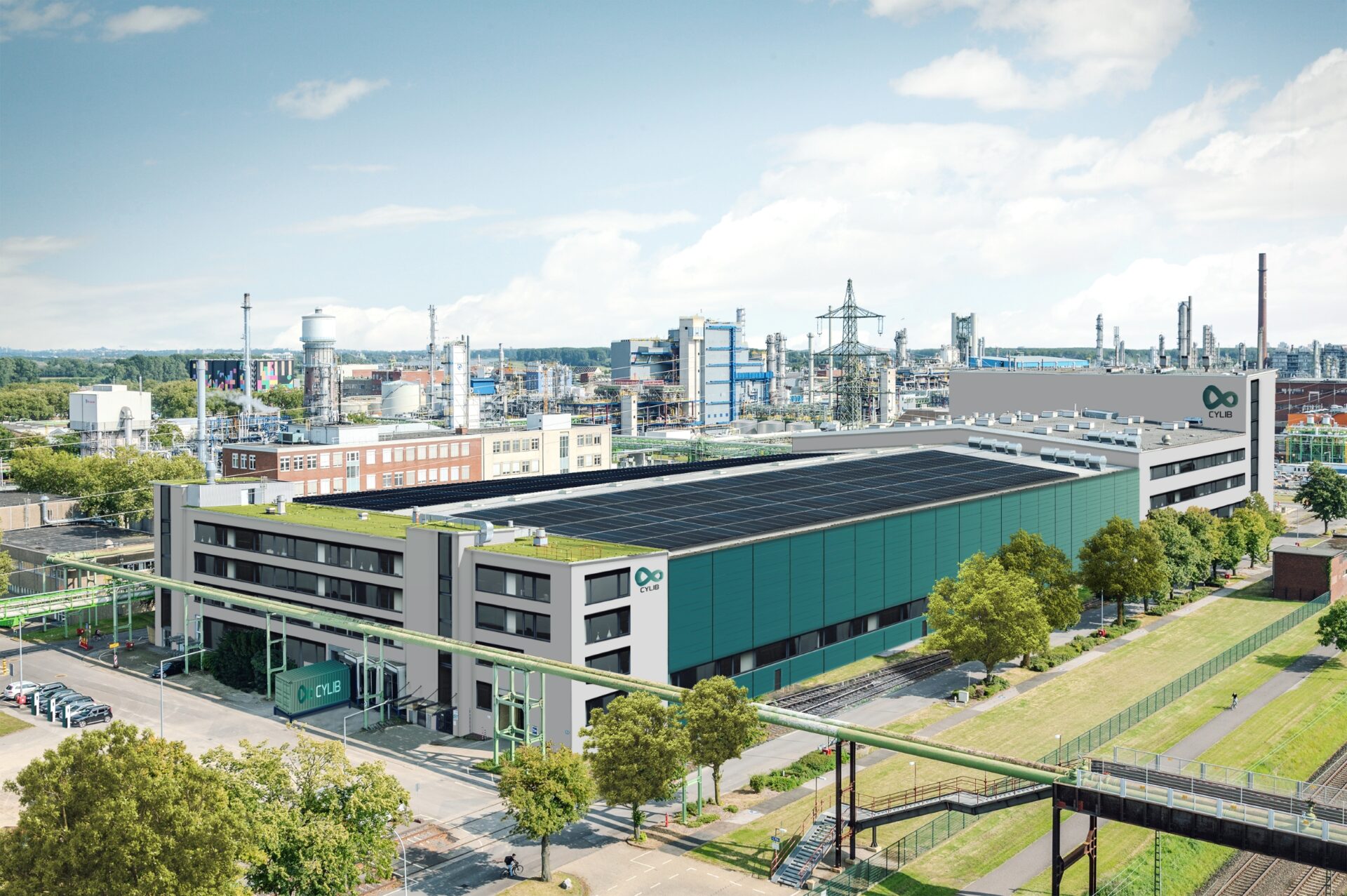 Cylib skaliert Batterierecycling im Chempark Dormagen