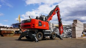 Emissionen senken im Schrottrecycling