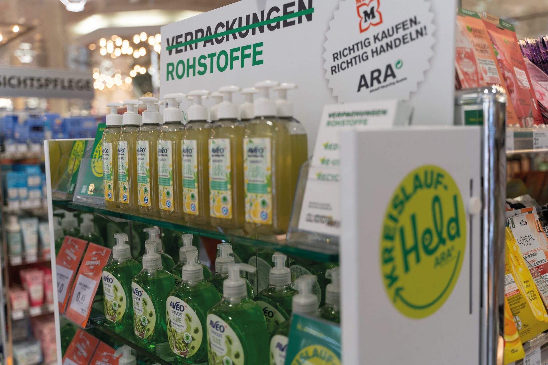 ARA und Müller rollen „Kreislauf-Helden“ österreichweit aus