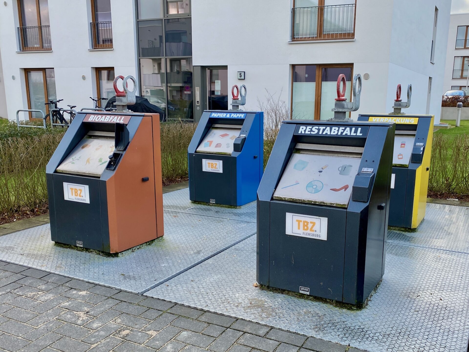 Flensburg digitalisiert seine Mülltonnen