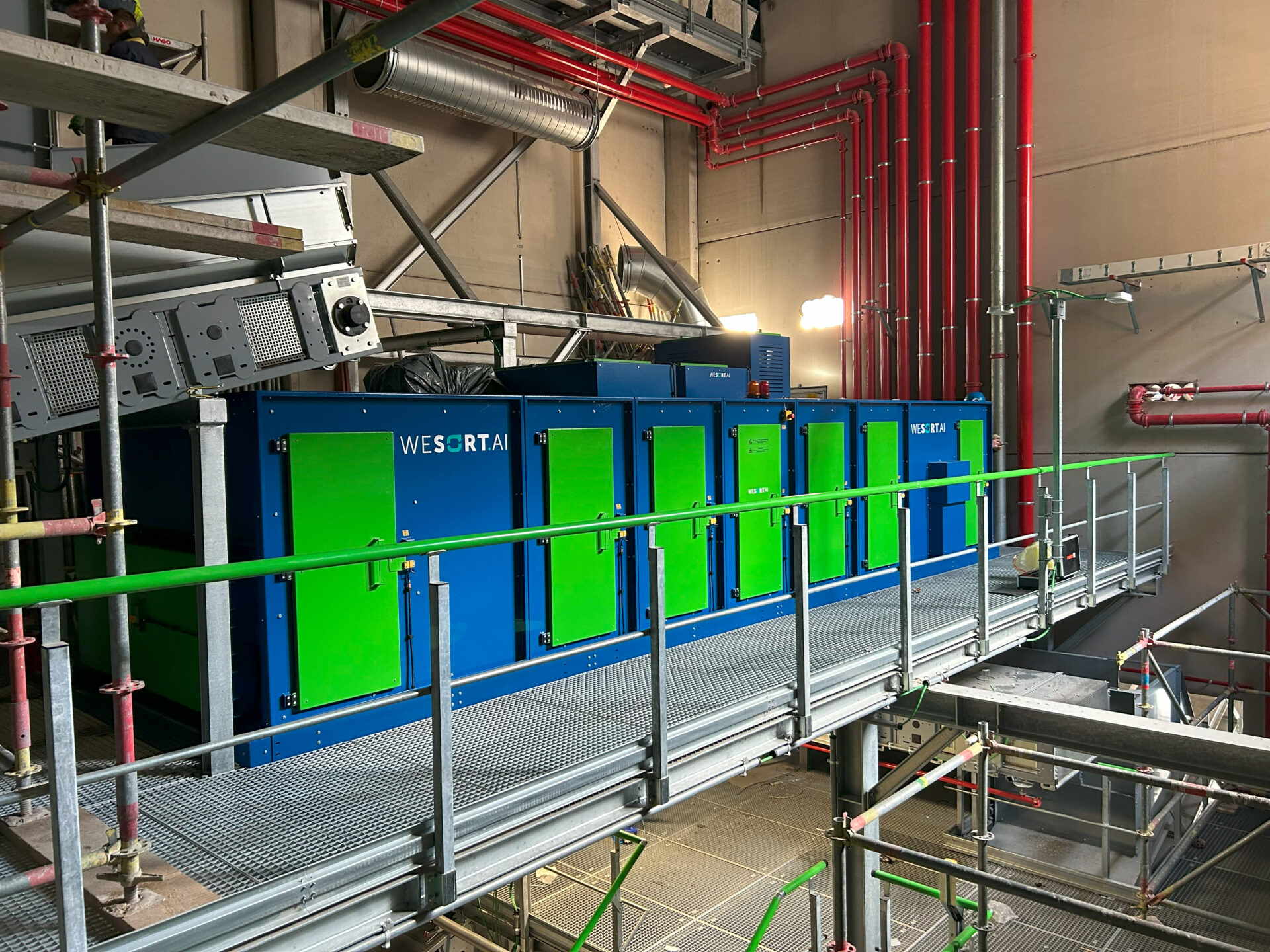 Wertstoffsortieranlage in Sollenau erhält KI-Brandschutz-System