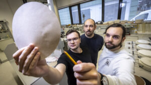 Papier aus Textilabfällen