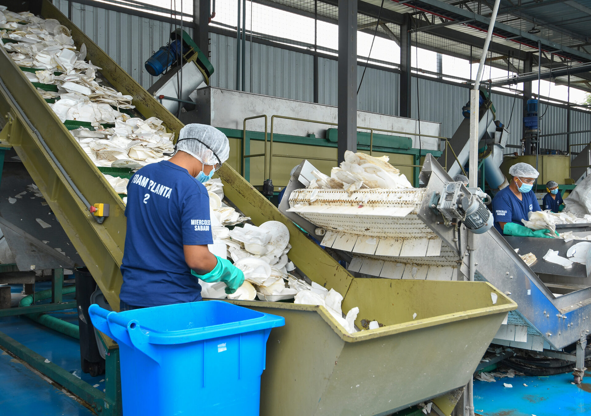 Recycling von lebensmitteltauglichem Polystyrol in Lateinamerika