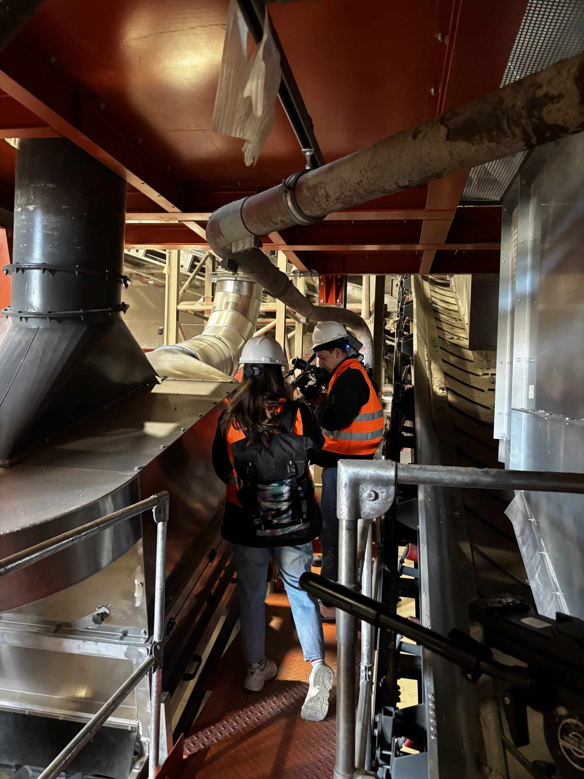 Einbau von WeSort AI in die Sortieranlage von Korn Recycling