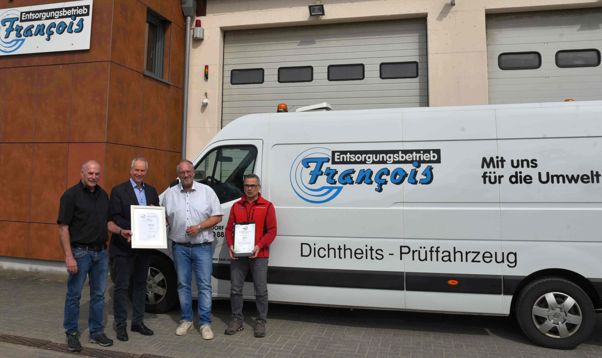 Luzia François GmbH seit 25 Jahren Entsorgungsfachbetrieb