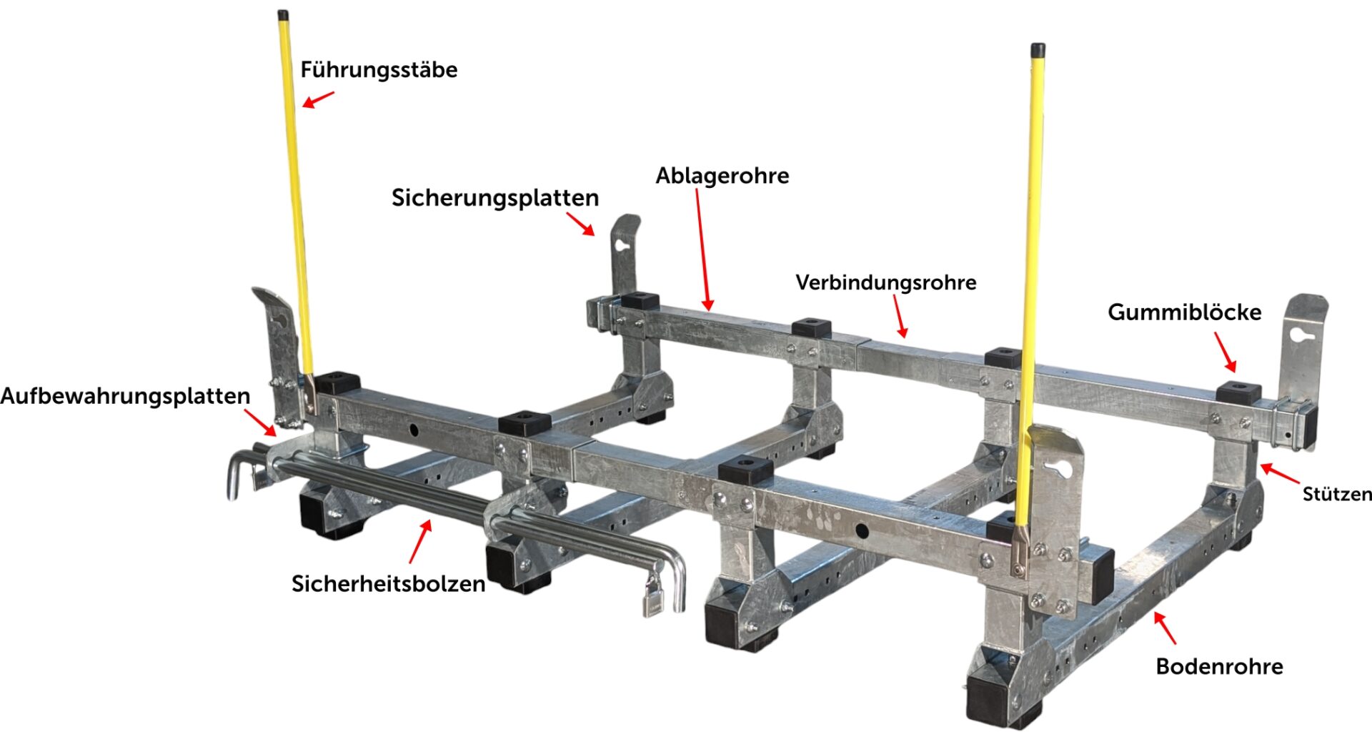 Ablageständer für Cleansweep-V-Concept-Kehrbesen