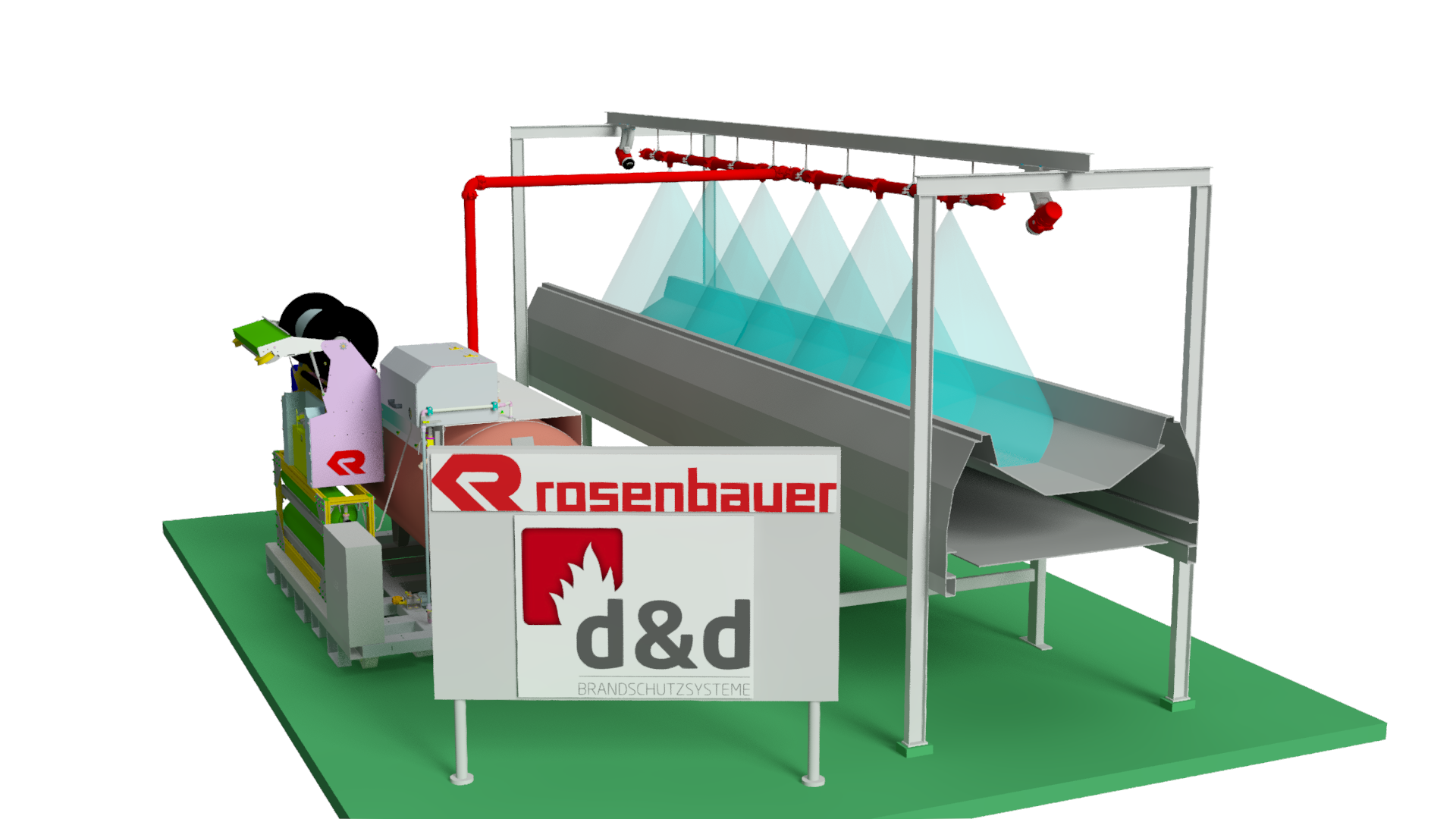 Innovative Brandschutzlösung für Recyclinganlagen