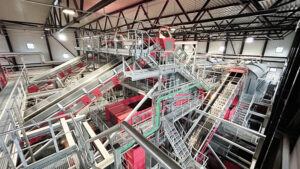 Sortieranlage für Stockholm Vatten och Avfall