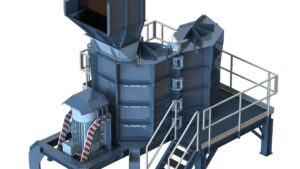 Hammermühle für Kabel aus Schredderrückständen