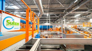 Moderne Kunststoffrecyclinganlage für Norwegen