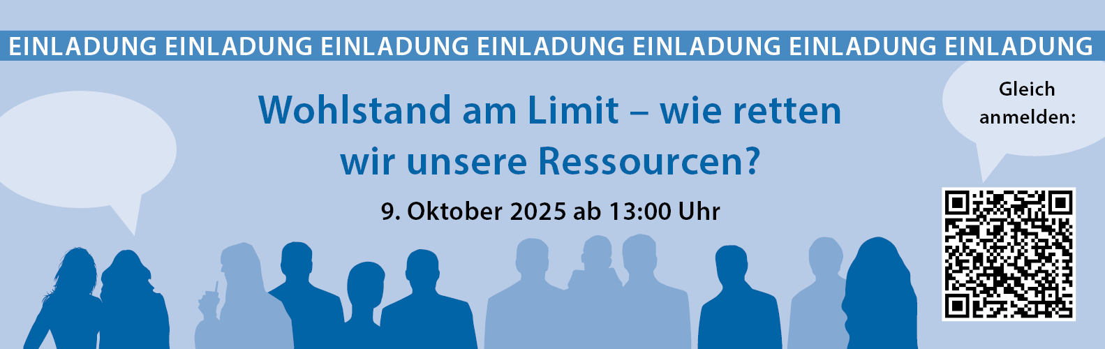 Wohlstand am Limit – wie retten wir unsere Ressourcen?