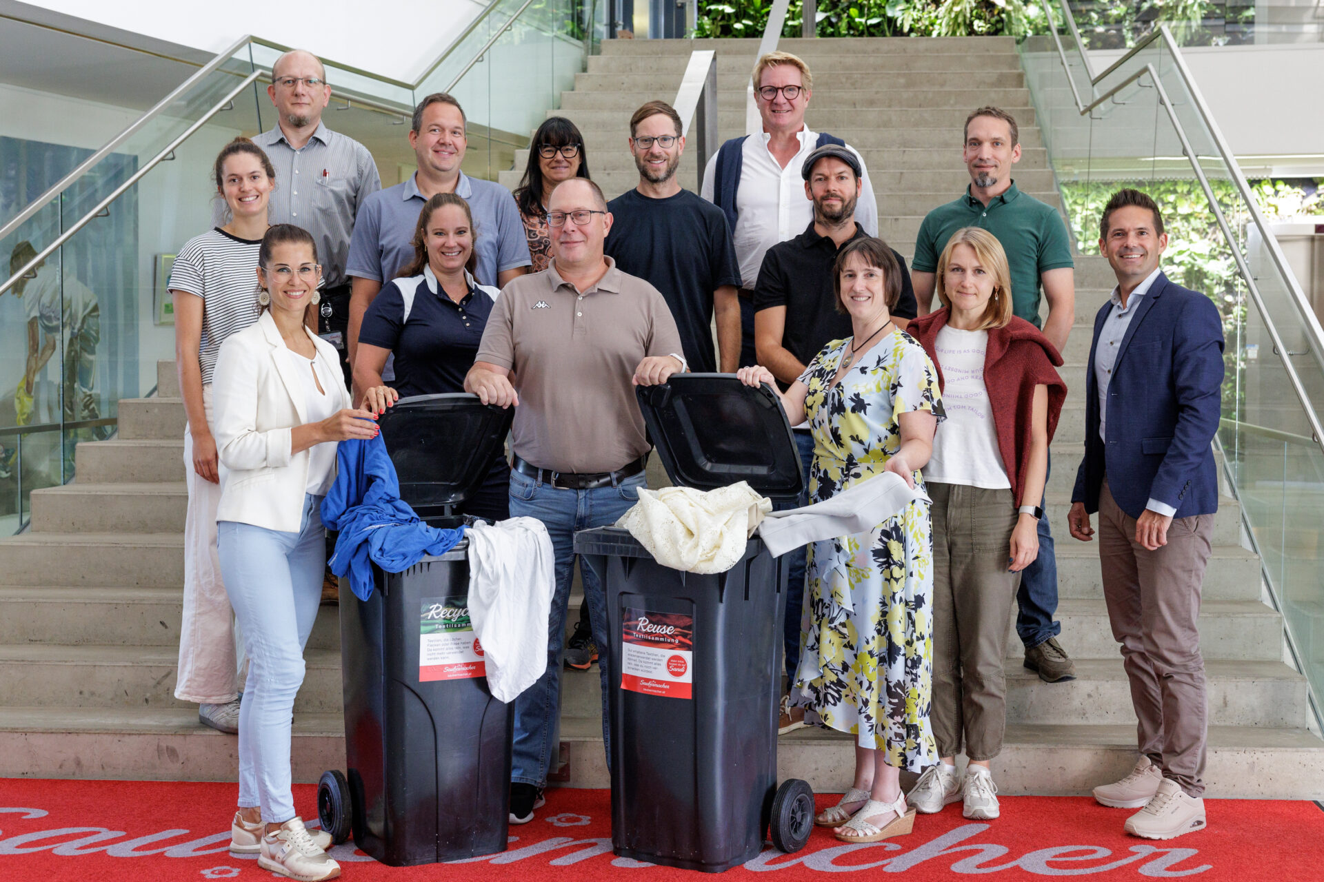 Saubermacher forscht an smarter Sortierlösung für Alttextilien