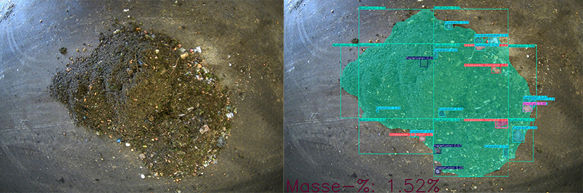 Forschende entwickeln KI zur Erkennung von Fremdstoffen im Bioabfall