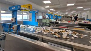 Qualitätskontrolle für die Abfallsortierung