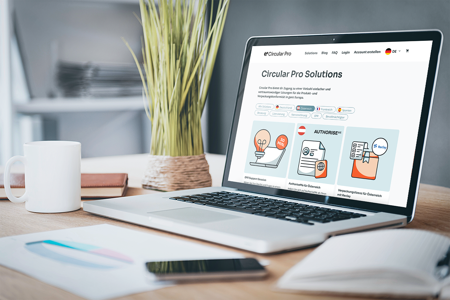 Digitale Lösung für Verpackungslizenzierung