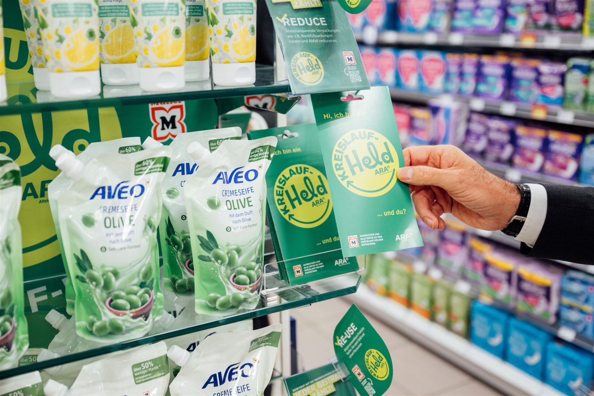 ARA und Müller rücken kreislauffähige Verpackungen in den Fokus