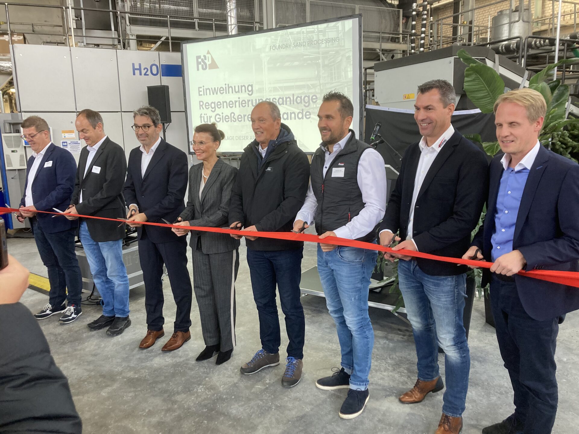 FSP GmbH reinigt in Stuttgart Gießereisand