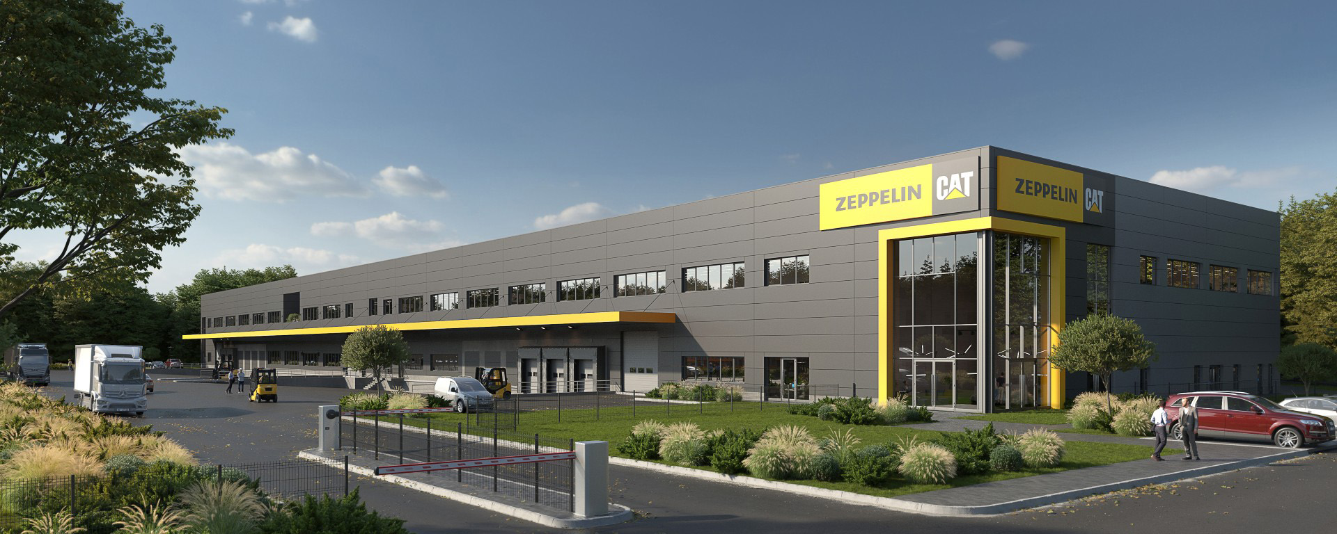 Zeppelin baut neues Logistikzentrum