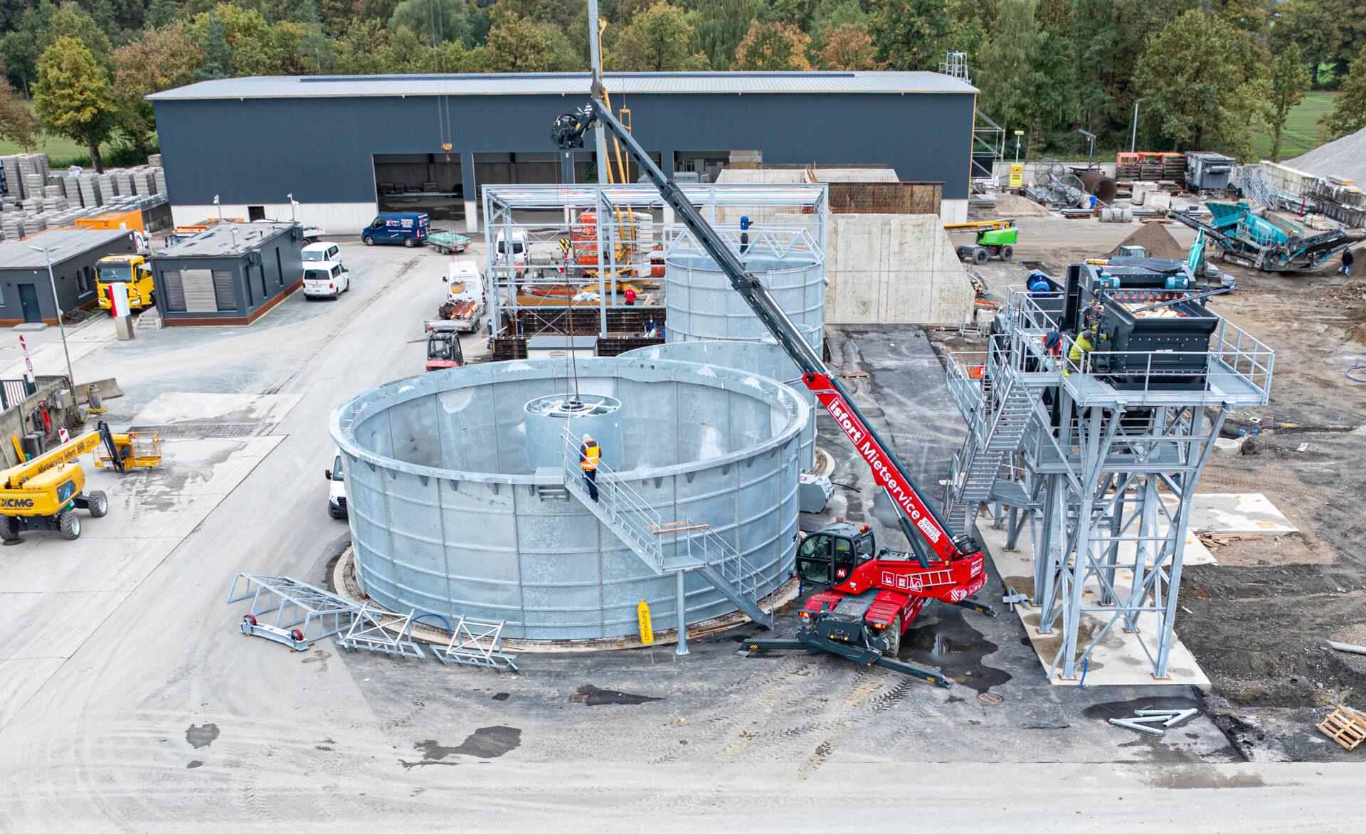 Landwehr investiert neue Bodenaufbereitungsanlage