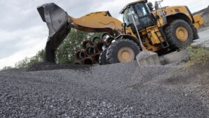 Baumaschinen am Limit