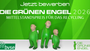 Die Grünen Engel 2026: Recyclingwettbewerb zur IFAT startet