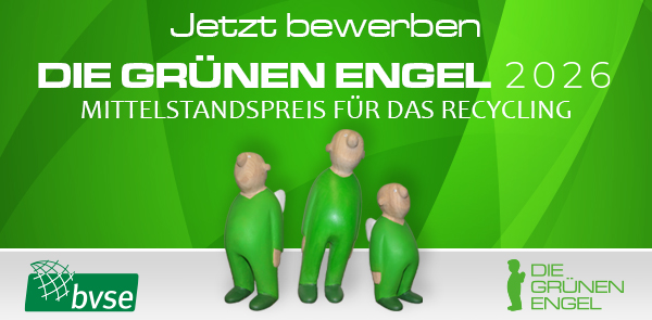 Die Grünen Engel 2026: Recyclingwettbewerb zur IFAT startet