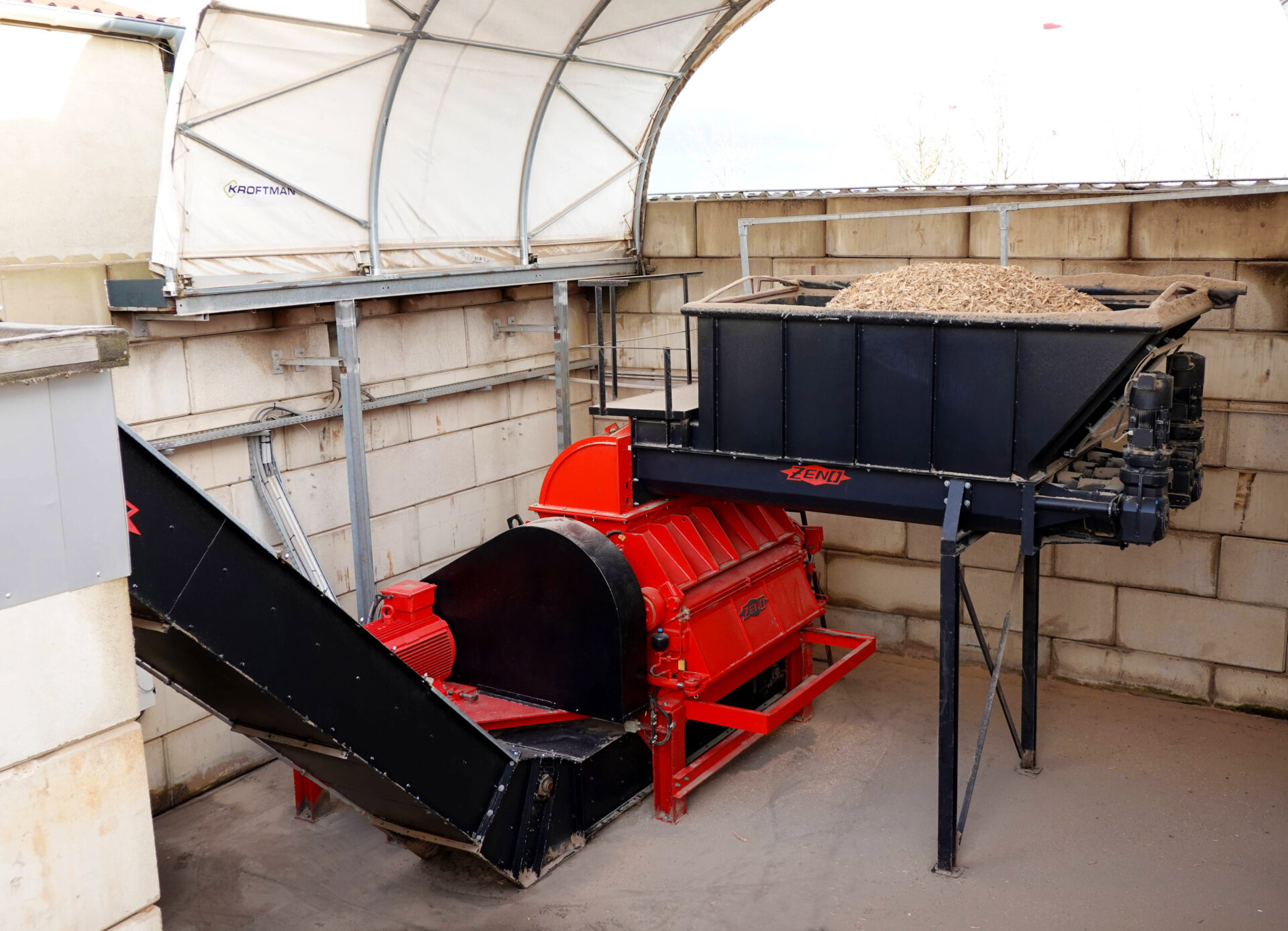 Sauberer Schnitt für hochwertige Briketts