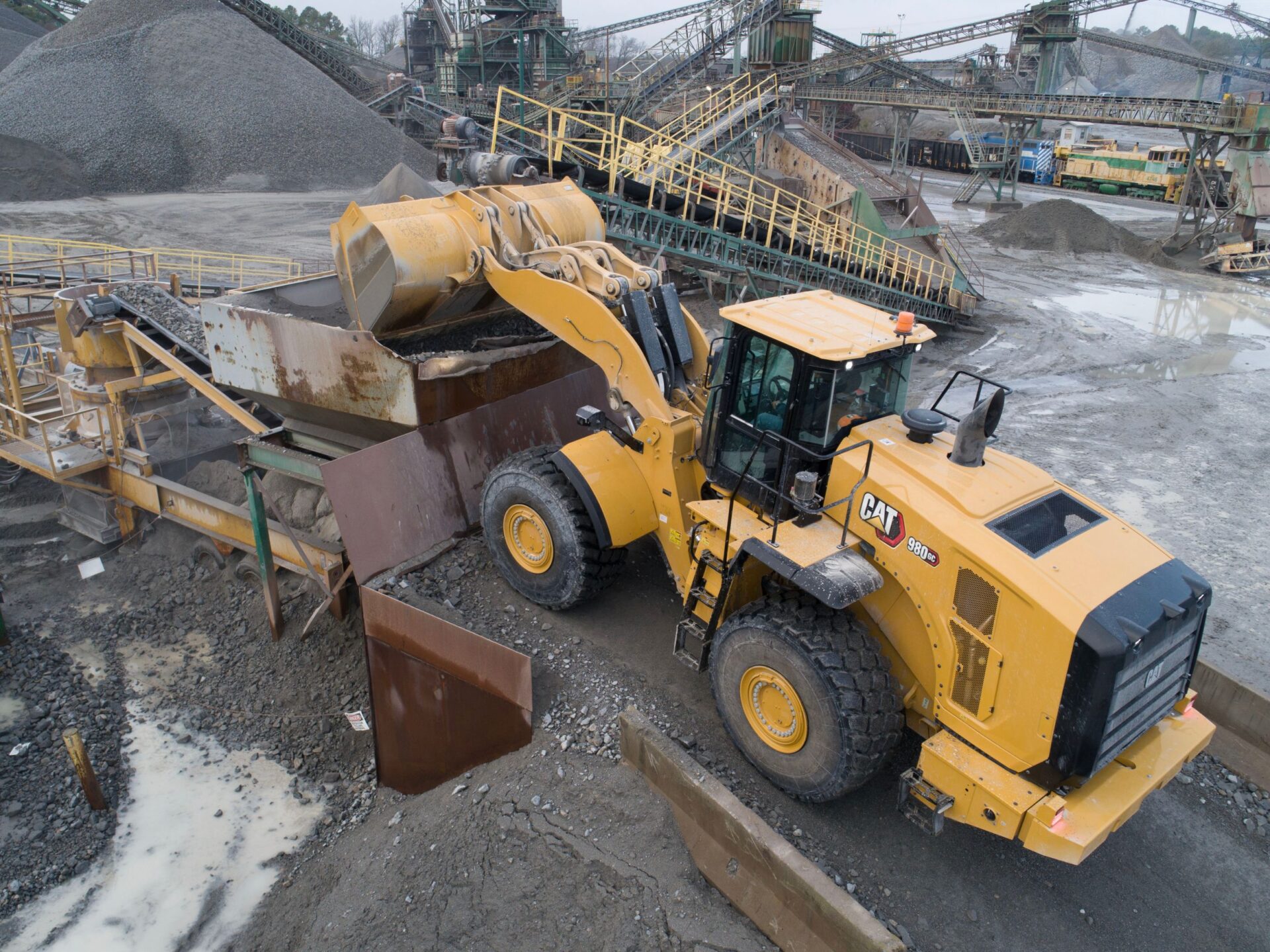 Radlader 980 GC für 30-Tonnen-Klasse