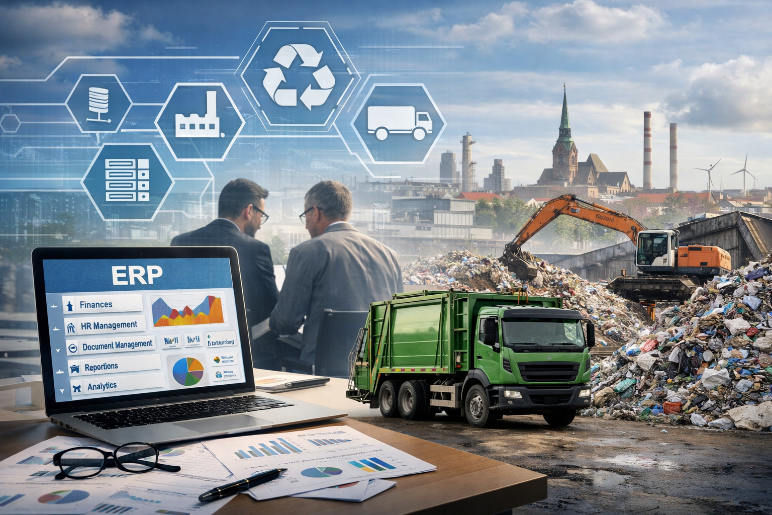 Digitalisierungsprojekt stärkt Prozesse der Abfallwirtschaft