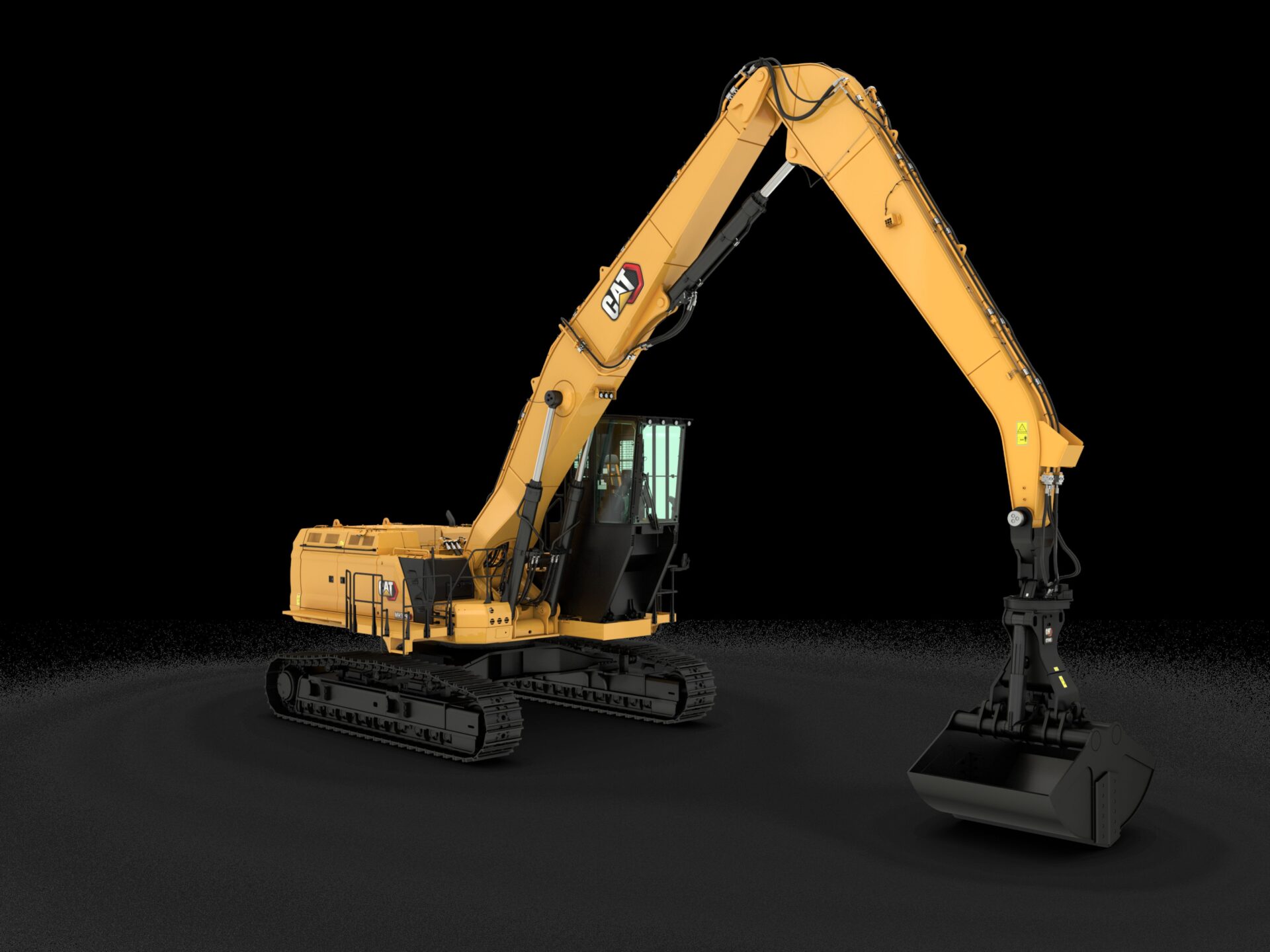 Neuer Umschlagbagger für Hafen und Schrott