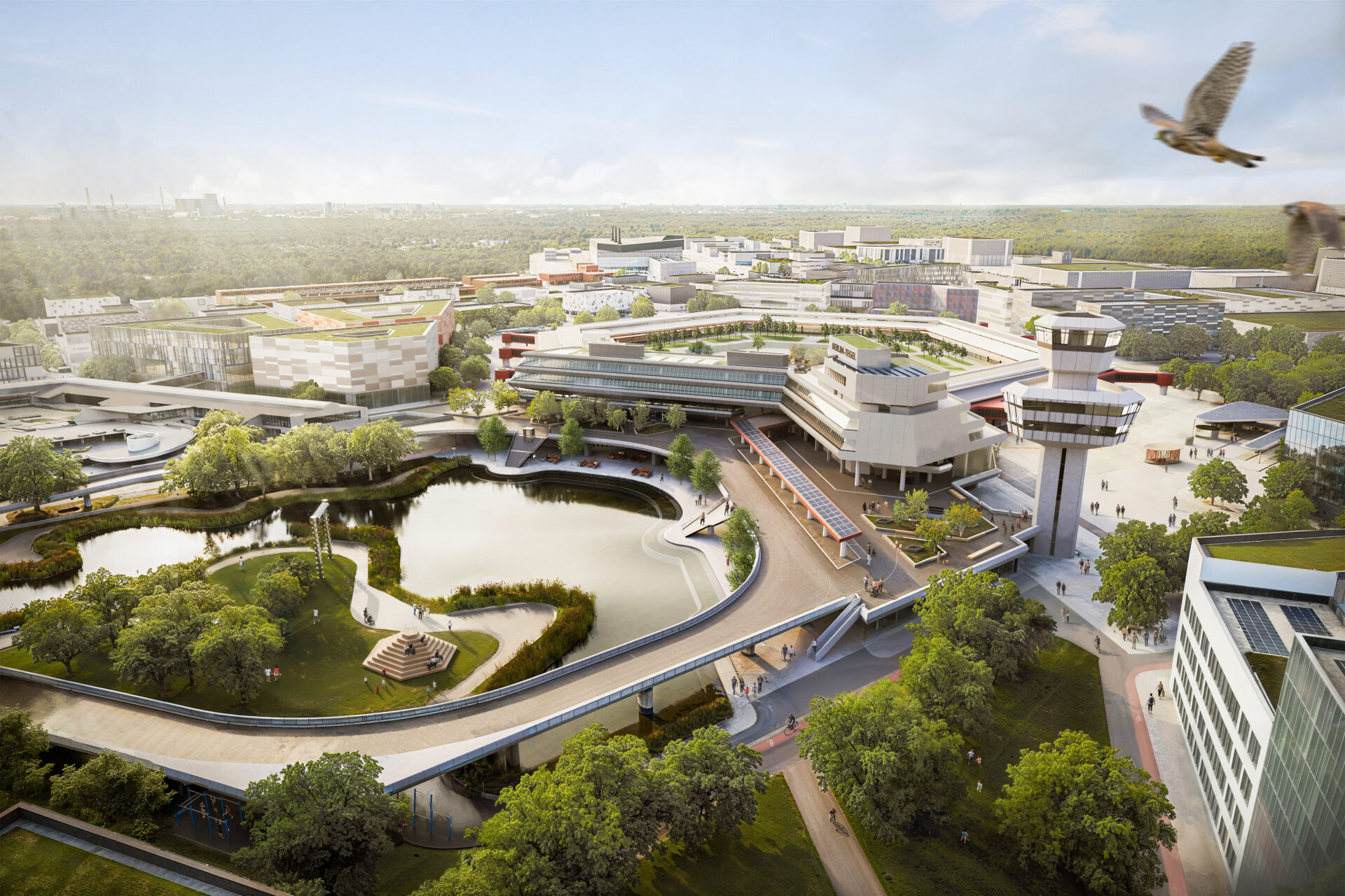 Zirkuläres Bauen in Berlin Tegel