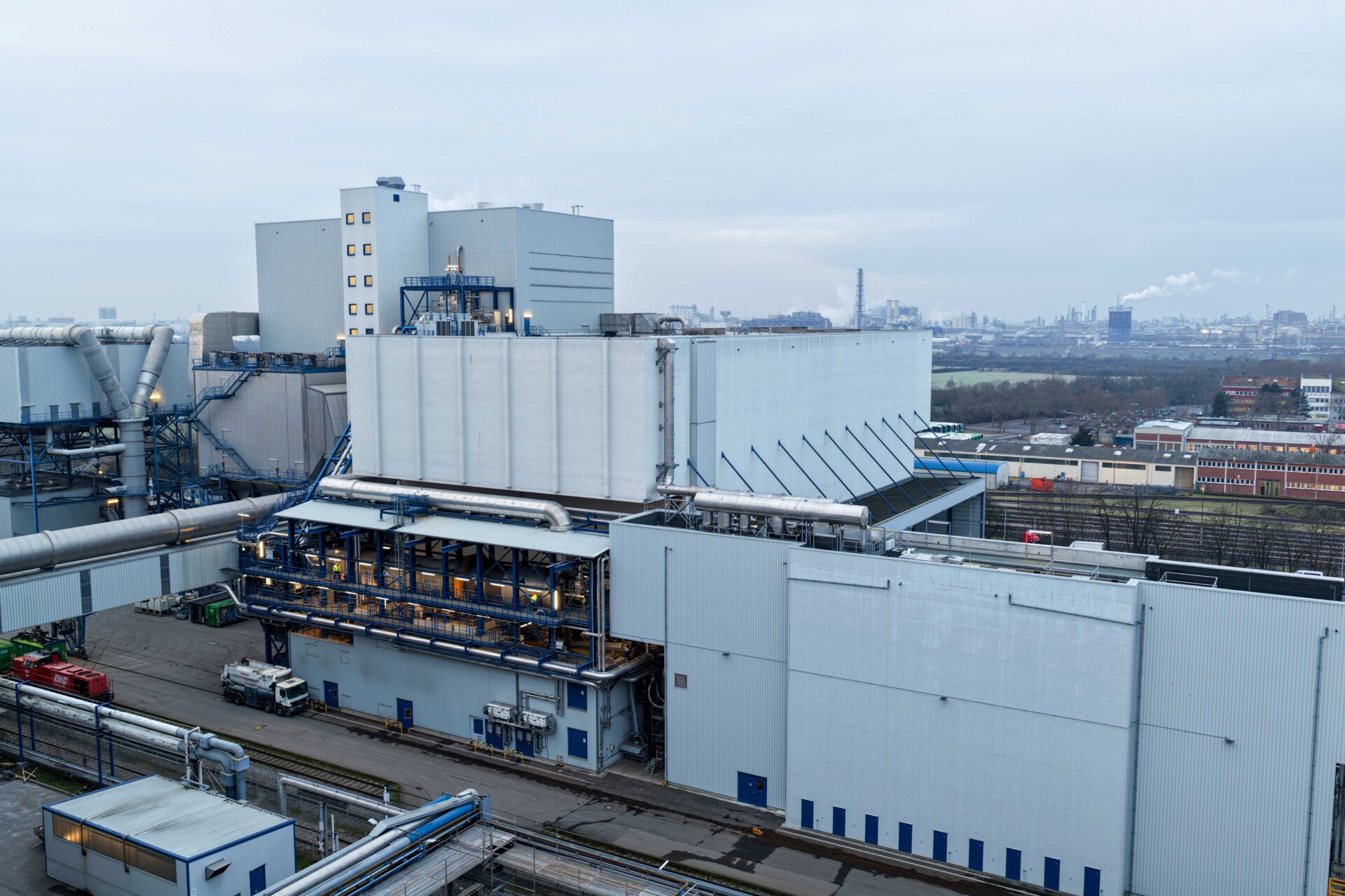 Phosphorrecyclinganlage in Mannheim in Betrieb