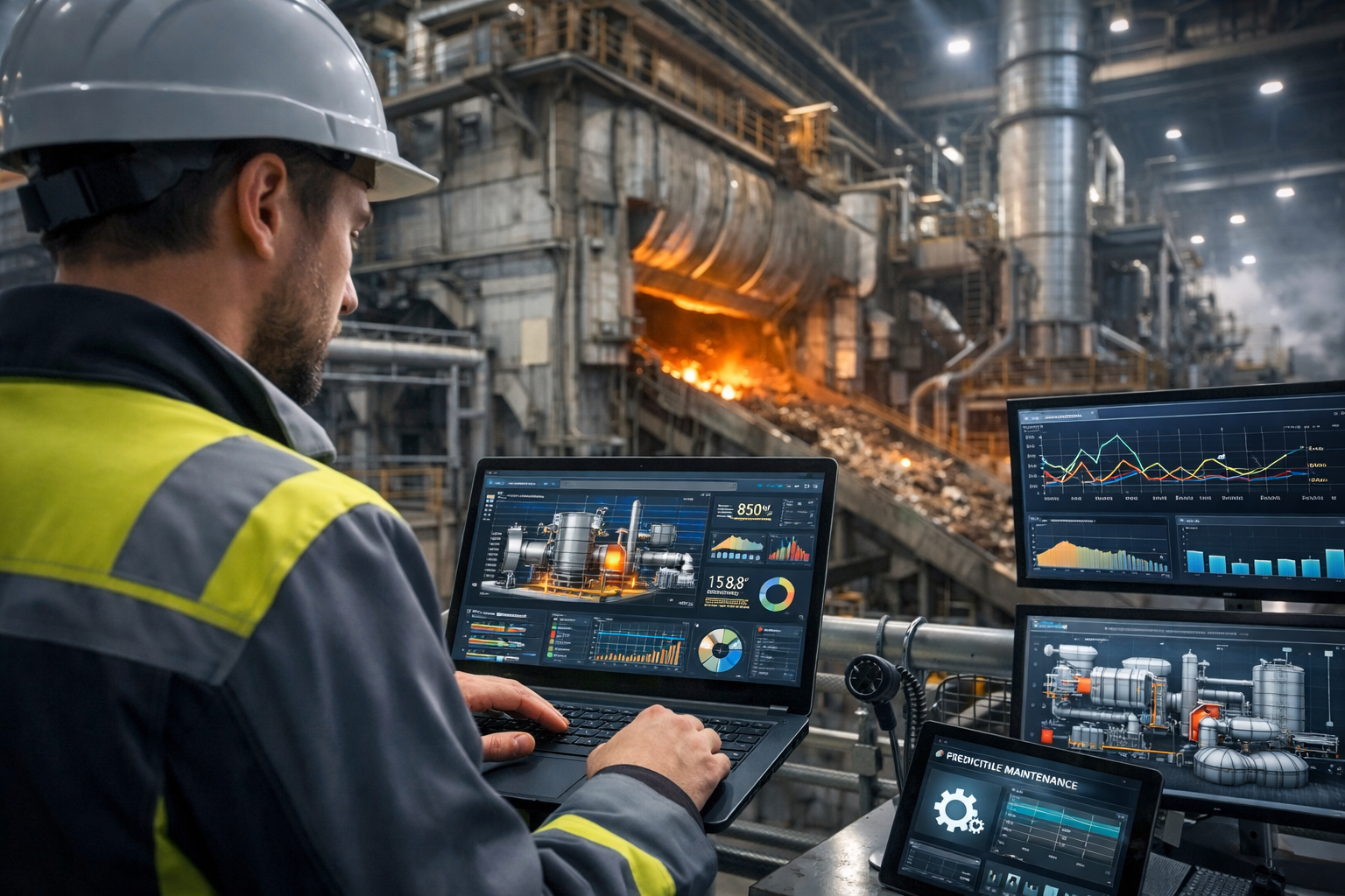 Datenplattform optimiert thermische Abfallbehandlung