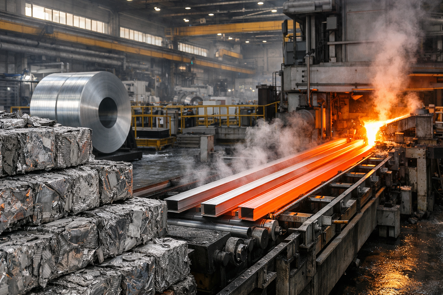 Aluminiumindustrie 2025 weiter unter Druck