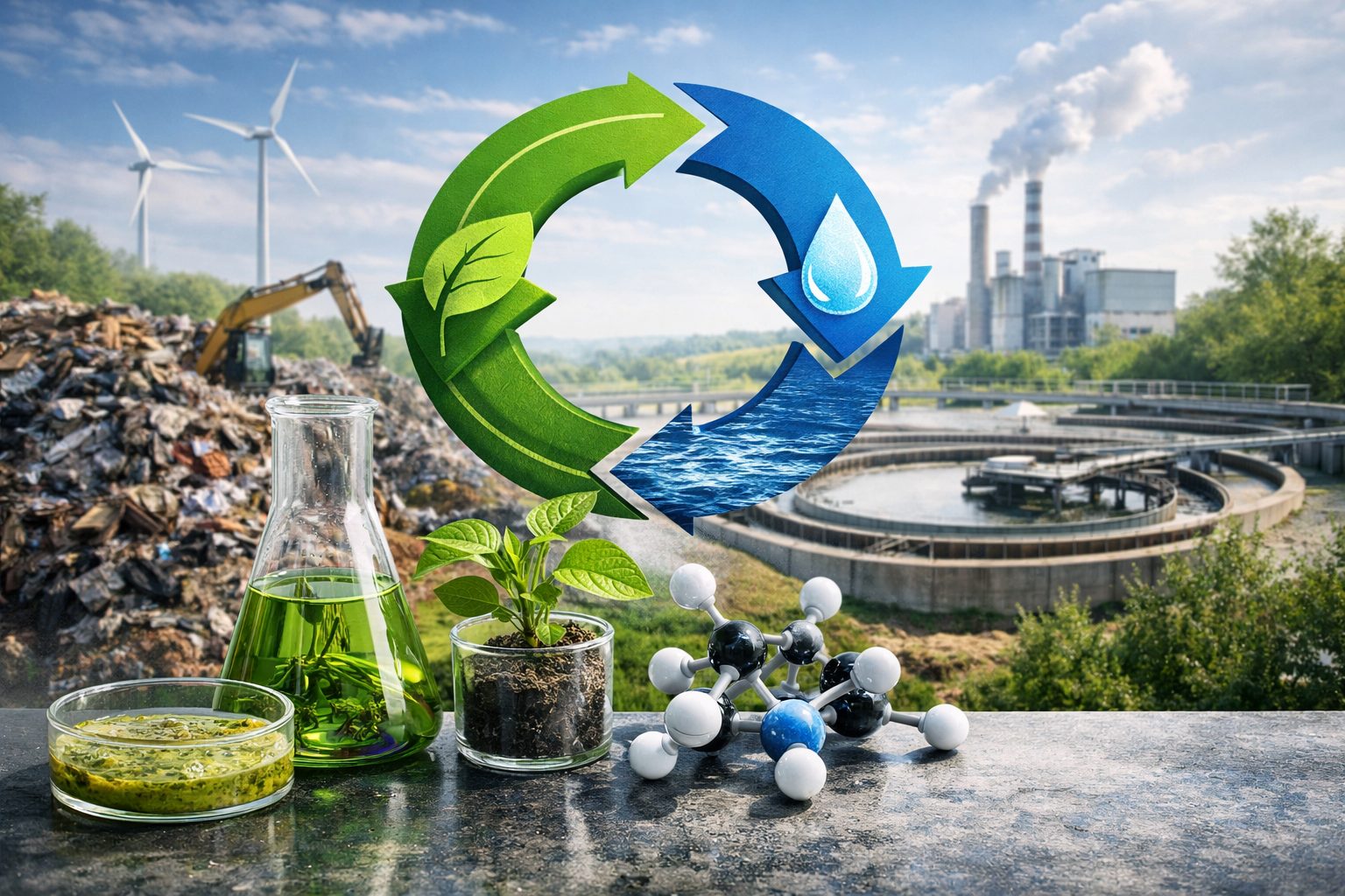 Graue Biotechnologie in der Kreislaufwirtschaft