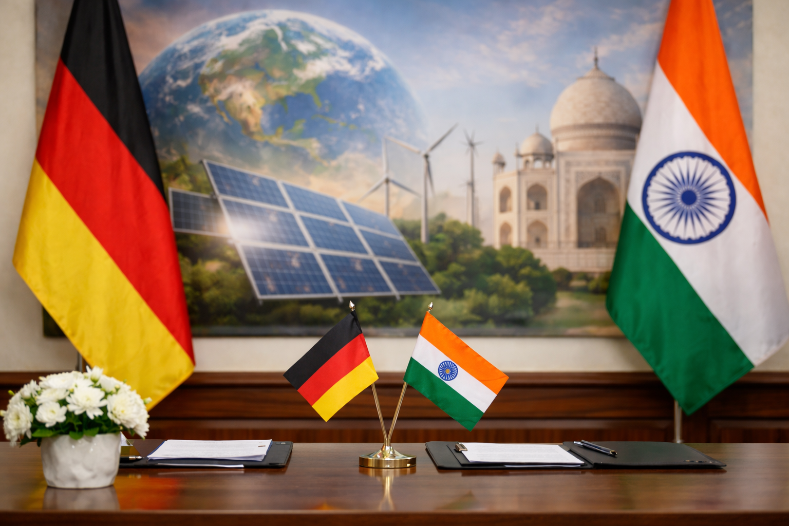 Deutschland und Indien wollen Klimadialog vertiefen