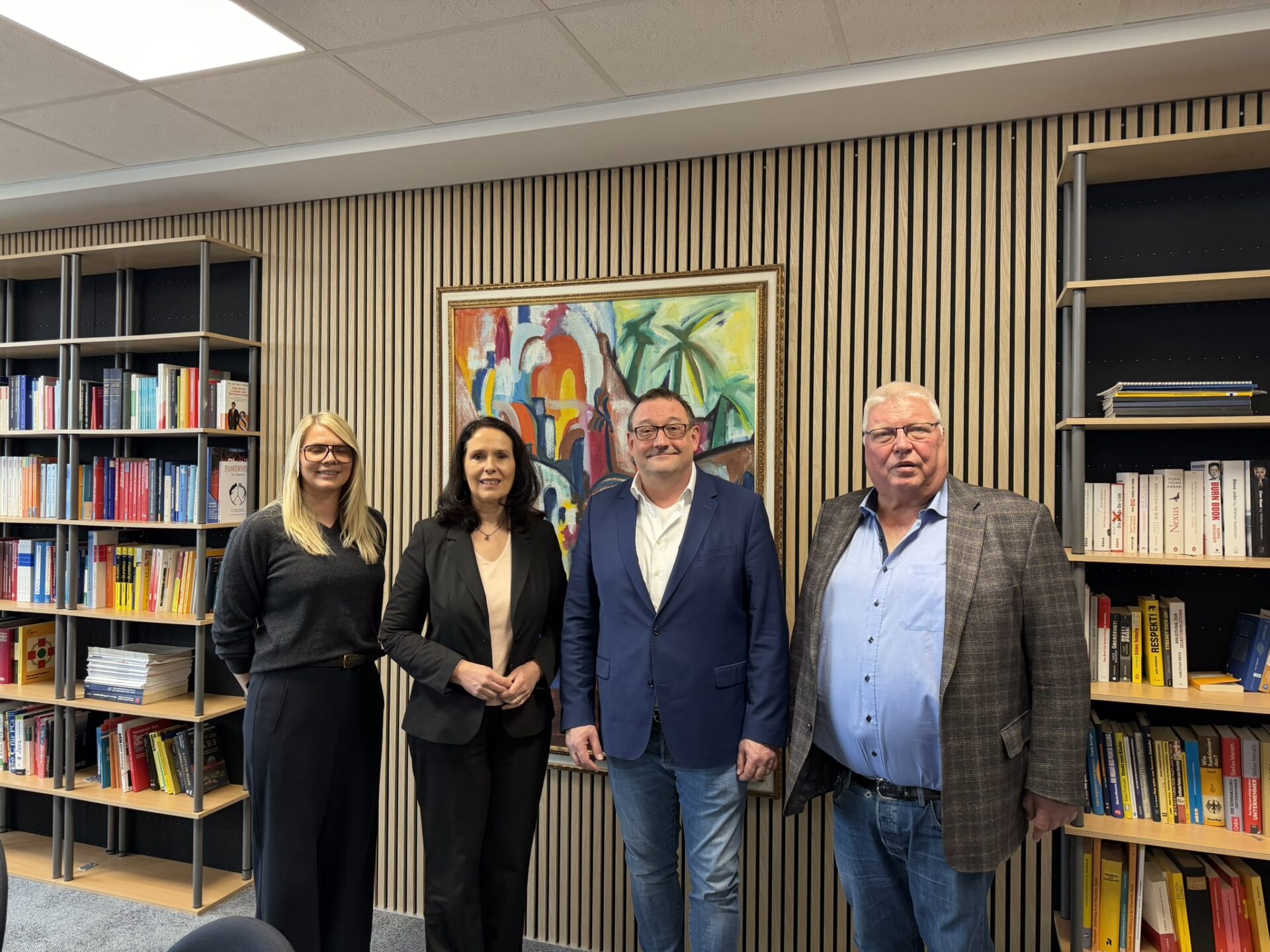 Winkelmeier-Becker besucht Inoron GmbH